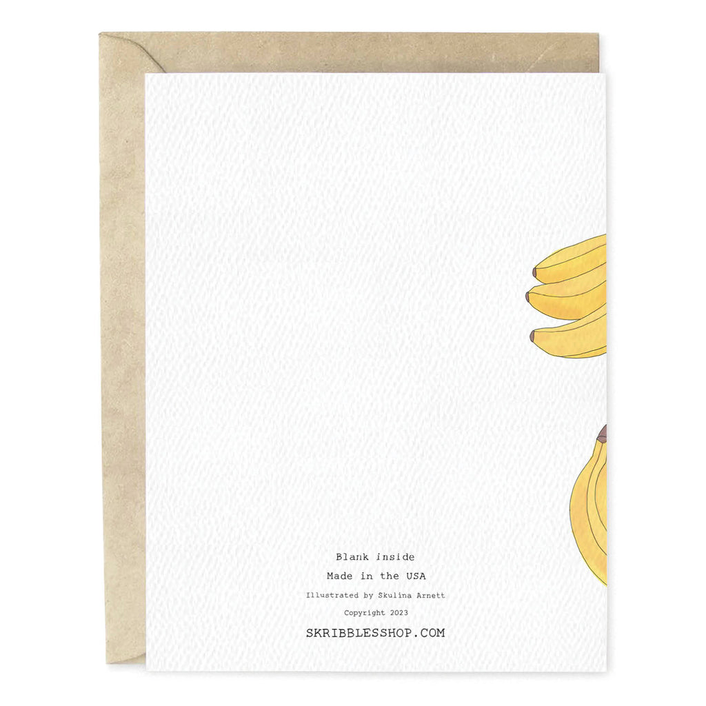 Thanks A Bunch Thank You Card