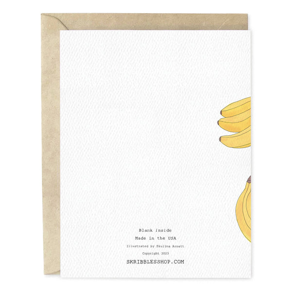 Thanks A Bunch Thank You Card