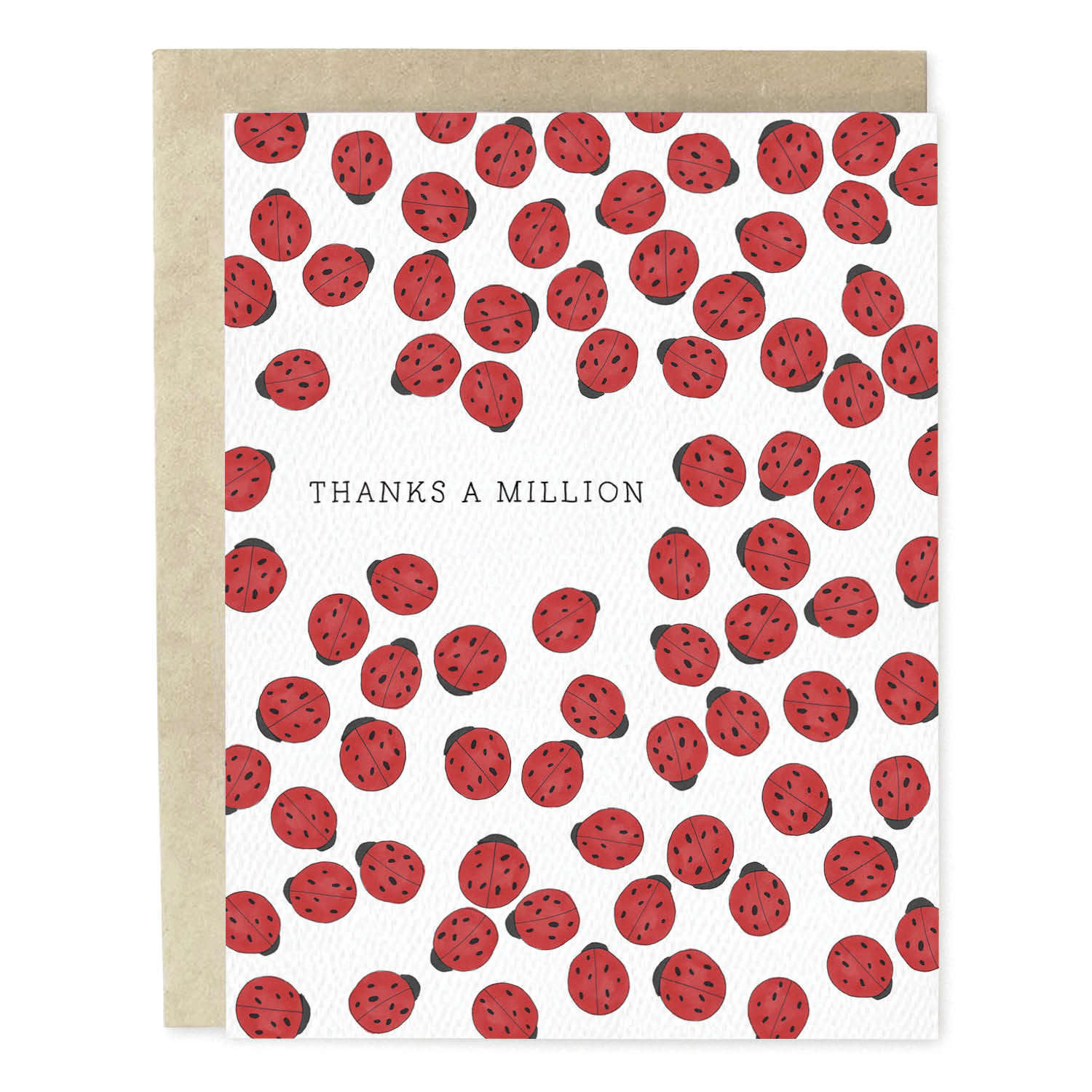 Thanks A Million Thank You Card