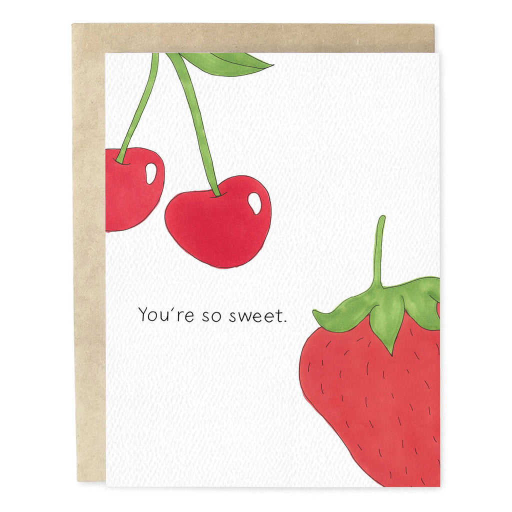 You're So Sweet Thank You Card