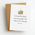 amazing people birthday card