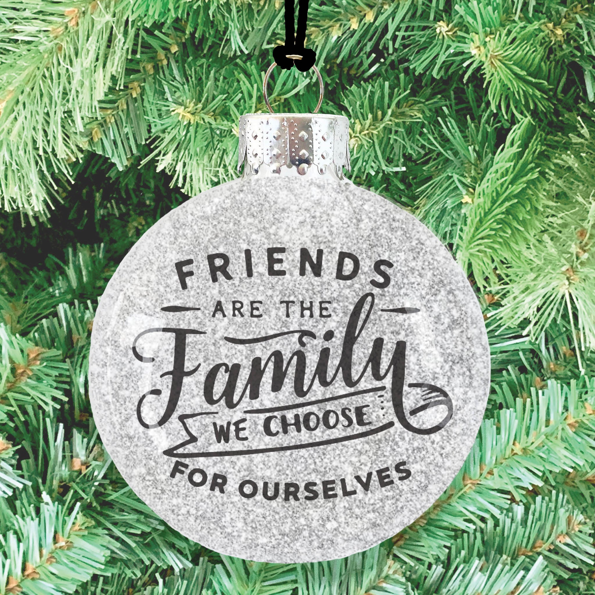 family we choose (with silver glitter!)