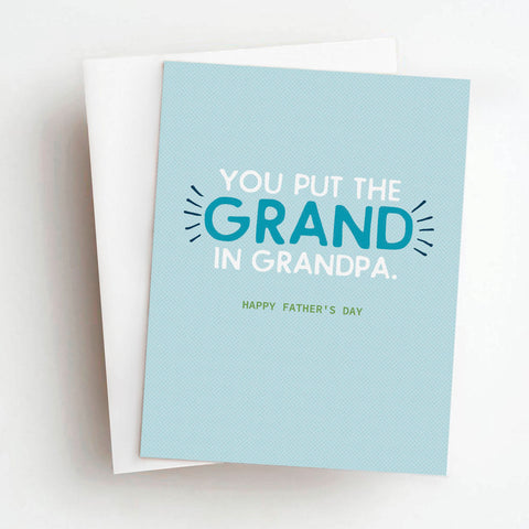 grand pa father's day card