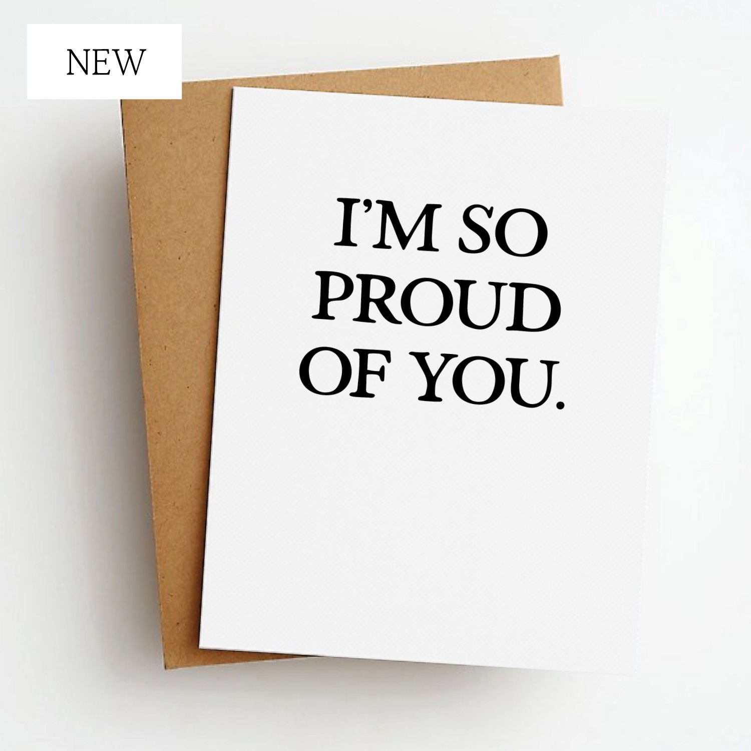 i'm so proud of you