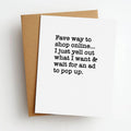 shop online