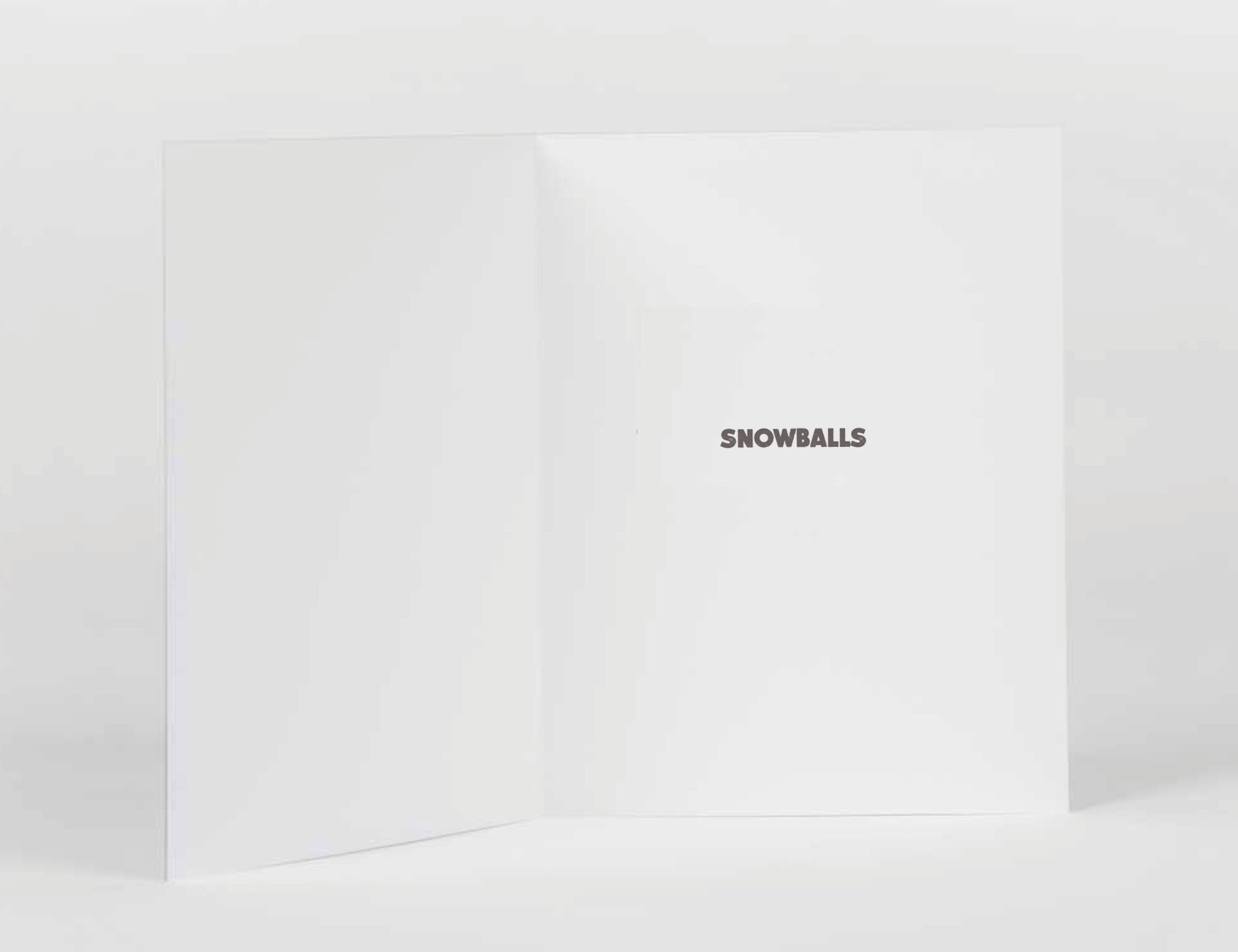 snowballs (see inside!)