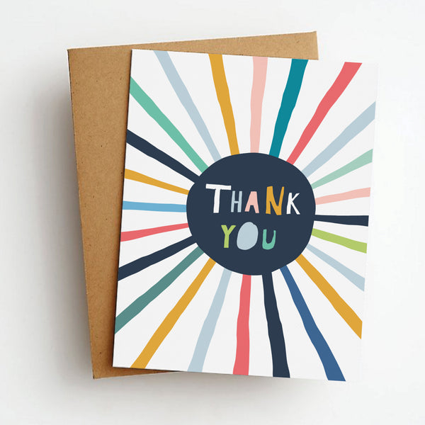 thank you sun cards (6-pack!)