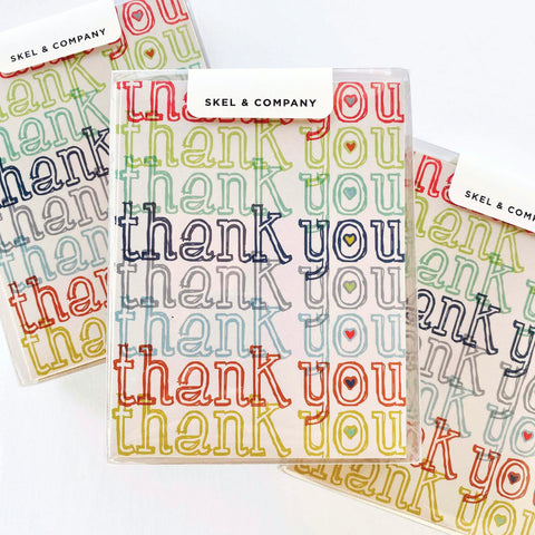 thank you repeat cards (6-pack!)