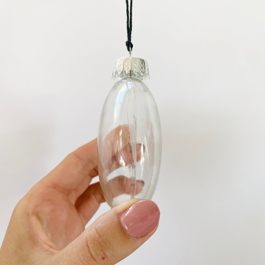 coco chanel classy & fabulous see-through glass ornament – Skel & Co.