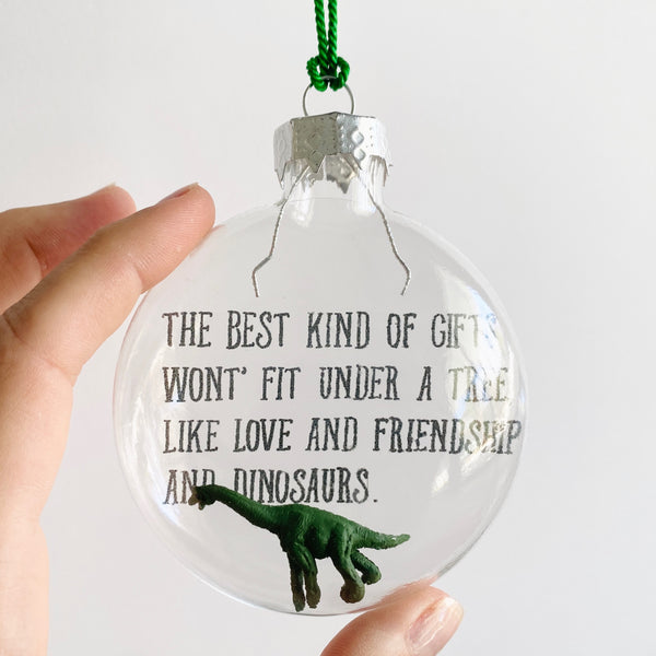 dinosaur love and friendship (with mini dino!)