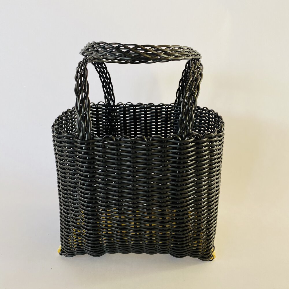 black mini bag