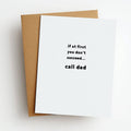 call dad