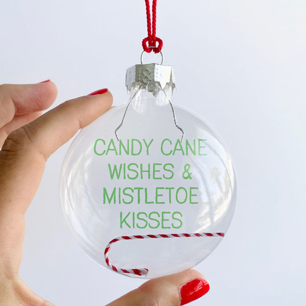 candy cane wishes (with mini candy cane!)