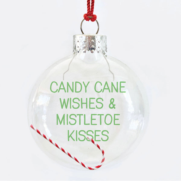 candy cane wishes (with mini candy cane!)