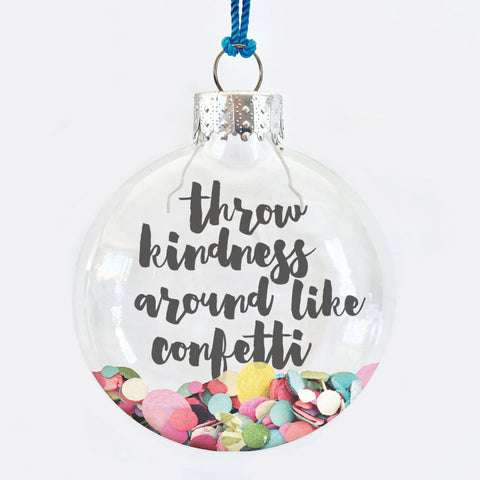throw kindness (with confetti!)