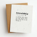 friendship definition