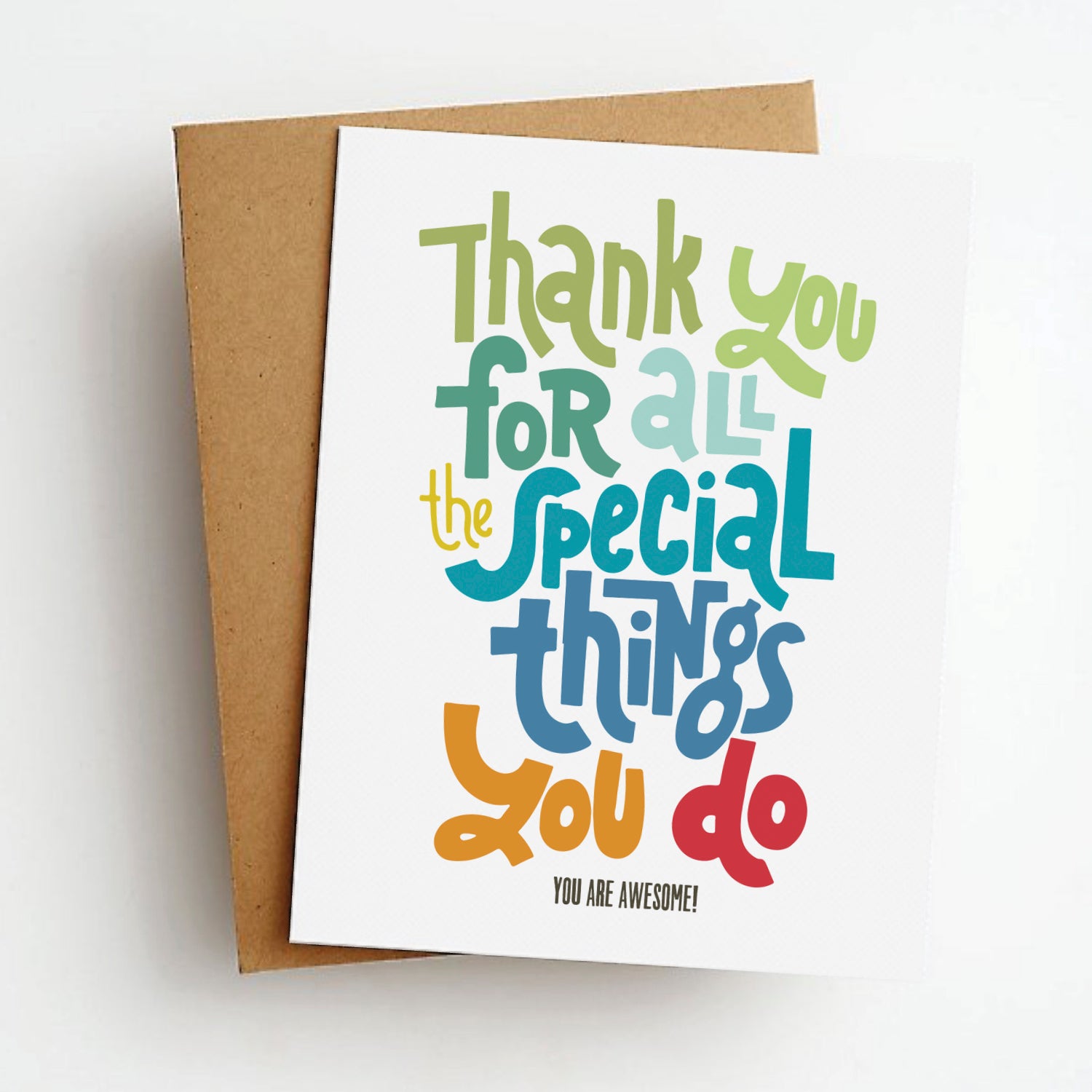 special things you do