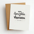 sprinkles your cupcake