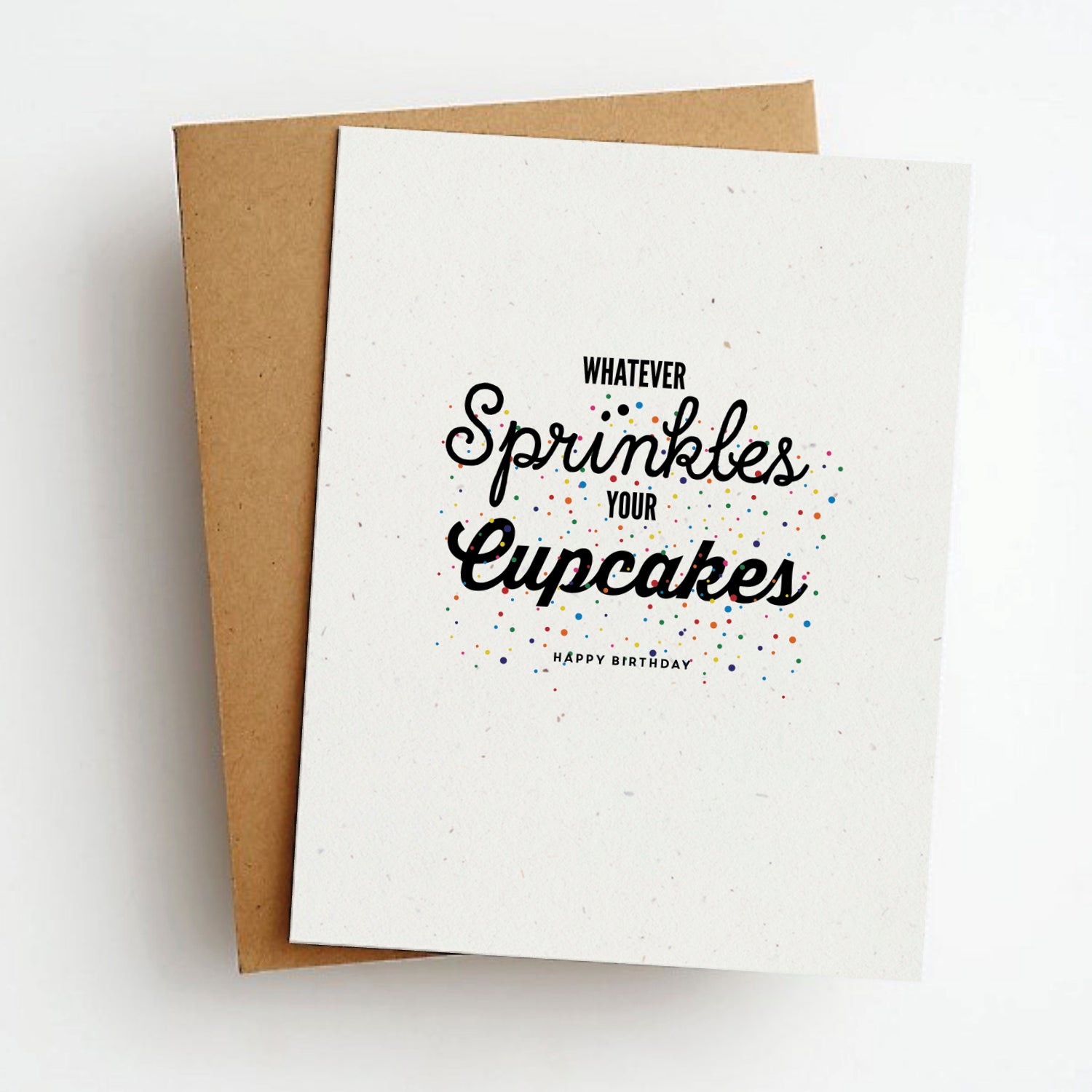 sprinkles your cupcake