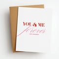 you & me